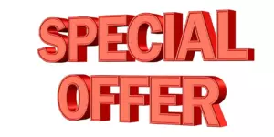 special offer at Sandy Bottoms